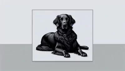 Flatcoated retriever